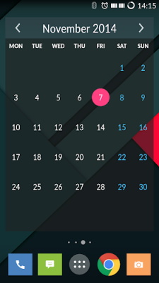 Month Calendar Widget by BiHSnow 螢幕截圖 1