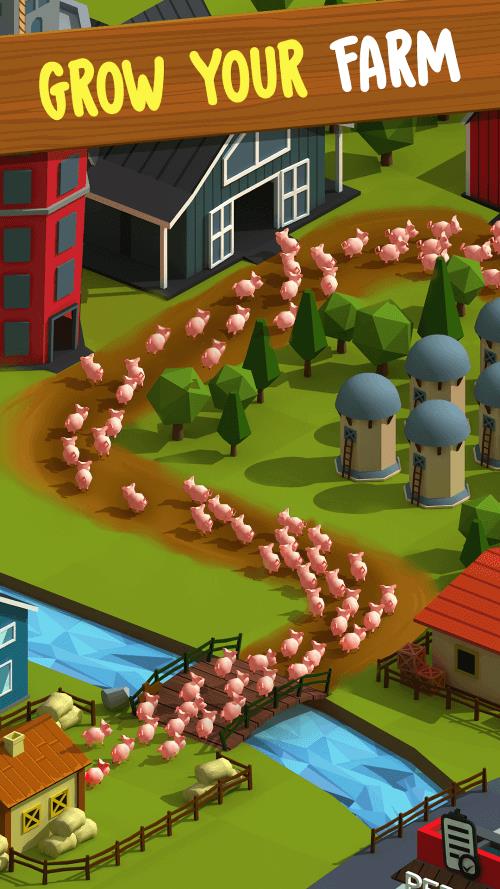 Tiny Pig Tycoon: Piggy Games Screenshot 1