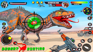 Schermata Real Dinosaur Hunter Gun Games 3