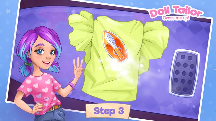 ファッション女の子向けのドレスアップゲーム。ミシン服 スクリーンショット 2