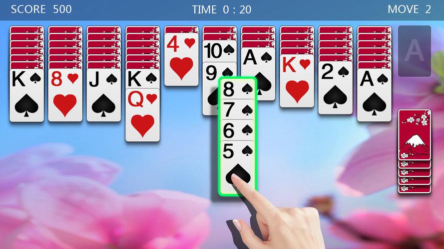 Spider Solitaire - card game Ekran Görüntüsü 2