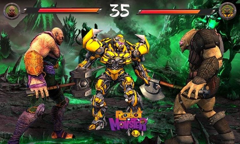 Monster vs Robot Extreme Fight Captura de pantalla 3