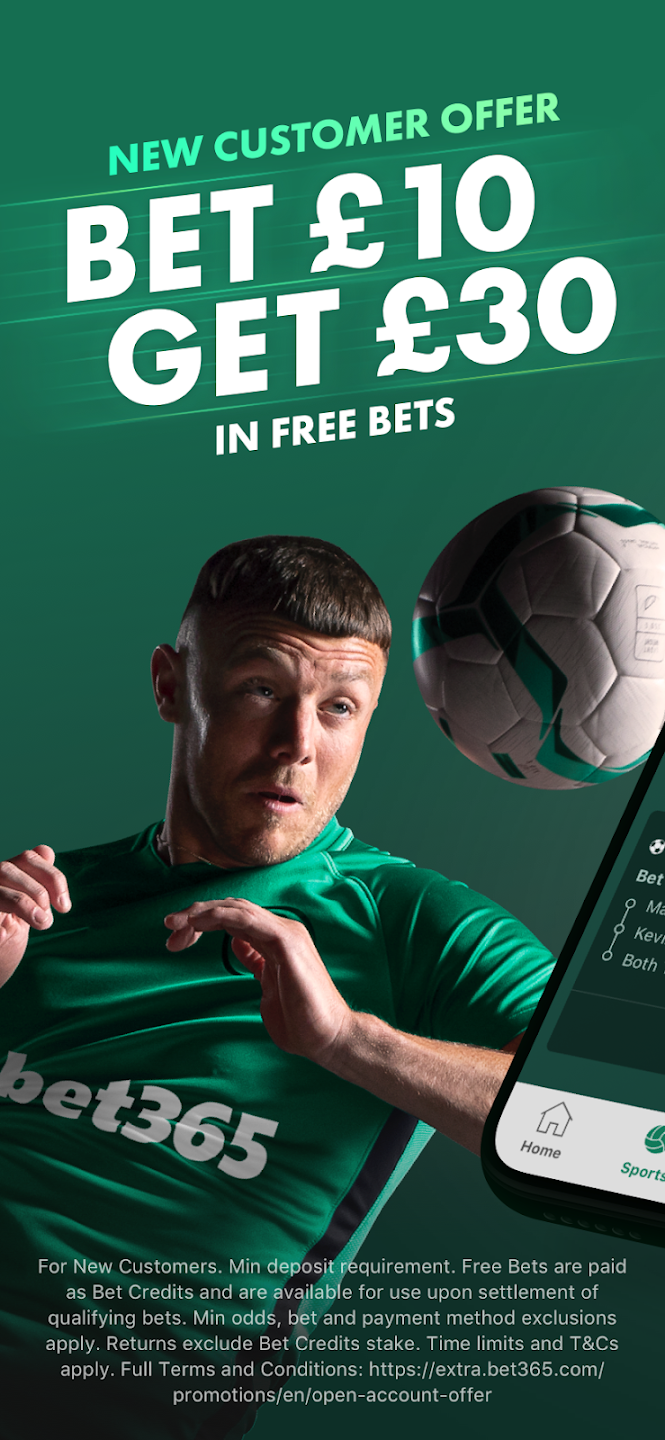 bet365 Sports Betting ဖန်သားပြင်ဓာတ်ပုံ 2