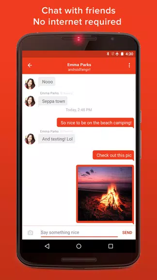 FireChat Schermafbeelding 0