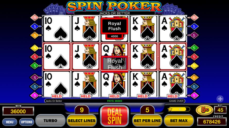 Spin Poker™ Casino Video Slots 스크린샷 3