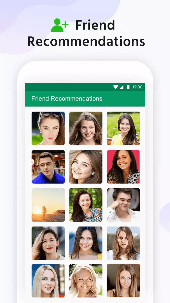MiChat Lite-Chat, Make Friends Captura de tela 1