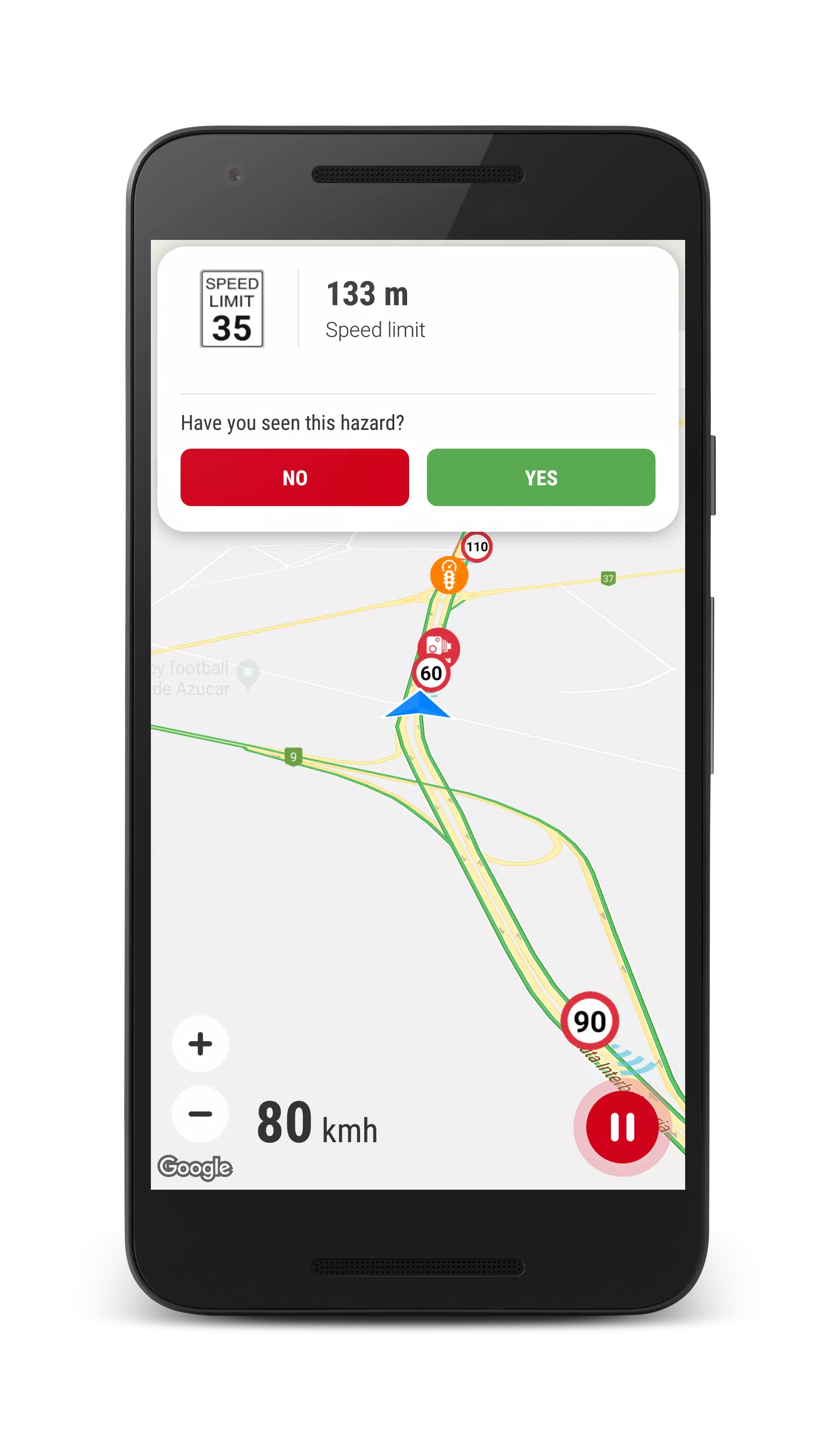 Speed Camera Detector 螢幕截圖 1