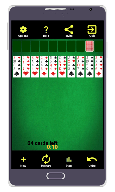 Free Solitaire - Forty Thieves ဖန်သားပြင်ဓာတ်ပုံ 0