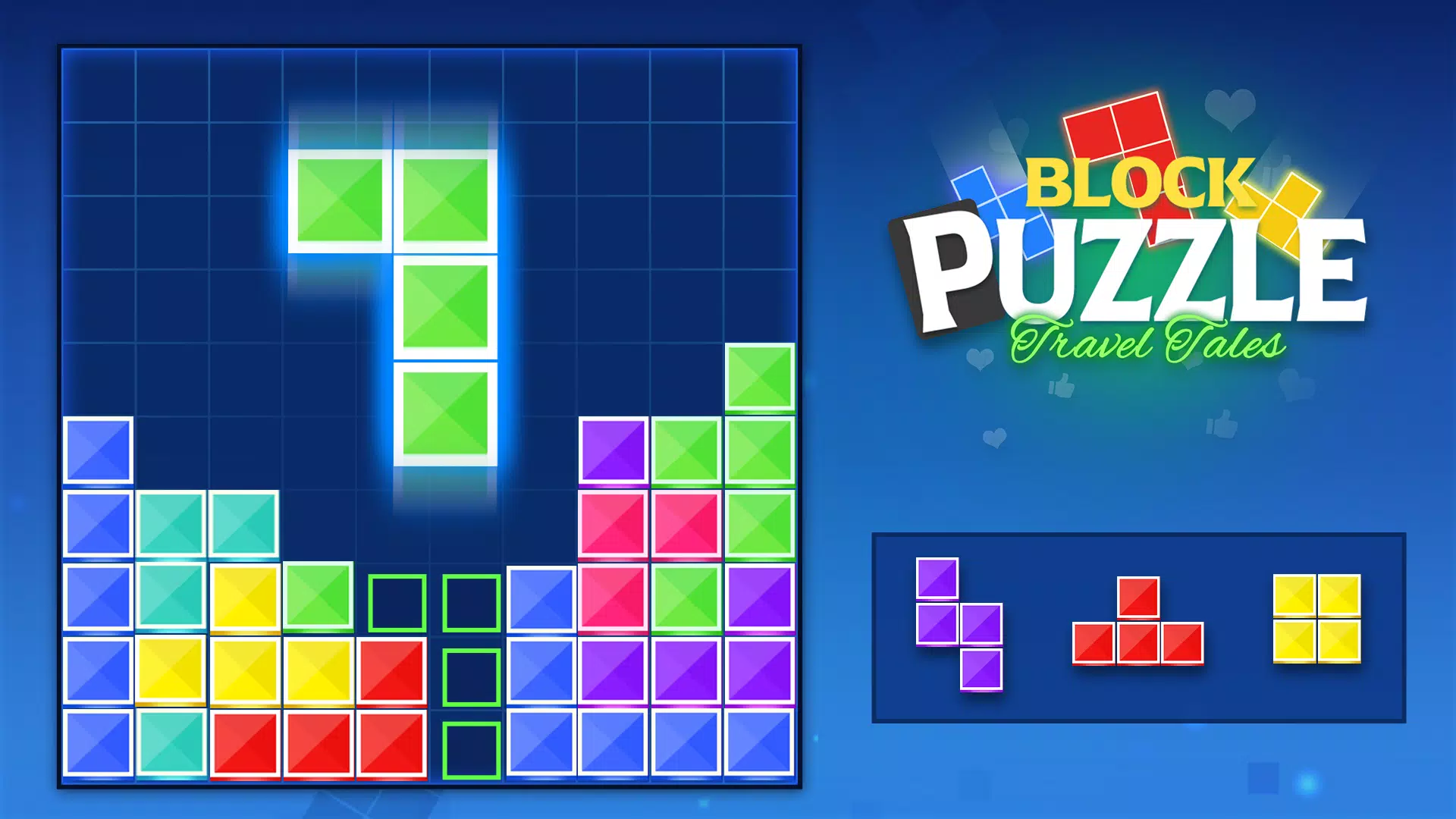 Block Puzzle: Travel Tales Schermafbeelding 0