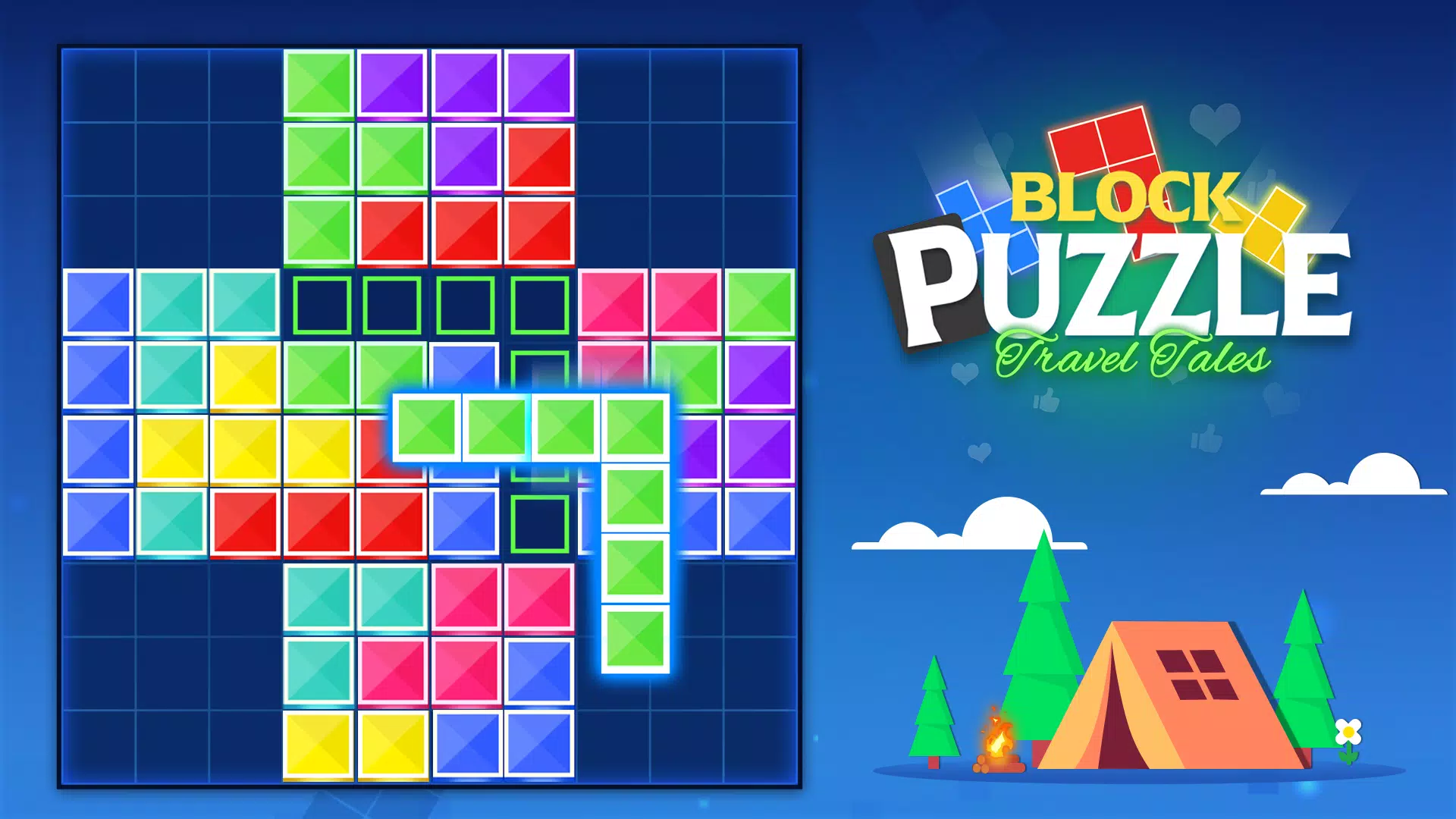 Block Puzzle: Travel Tales应用截图第1张