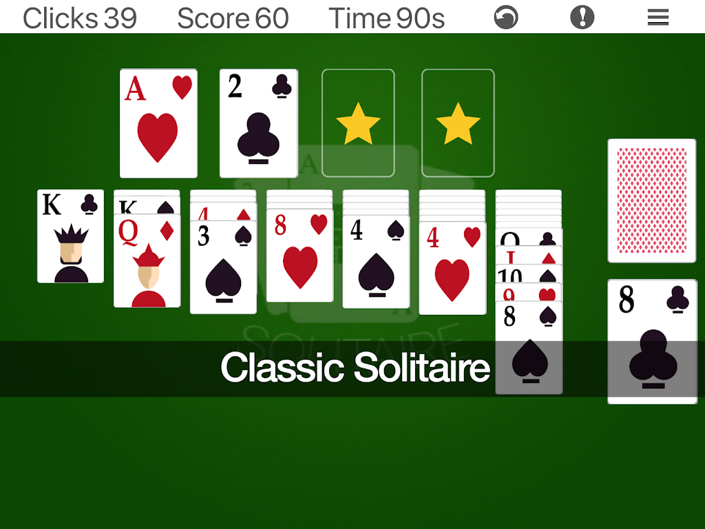 CH Solitaire स्क्रीनशॉट 2