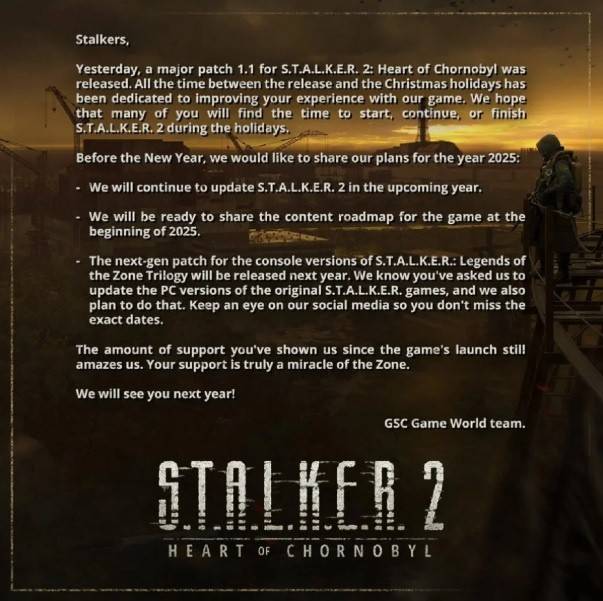 STALKER 2 development update