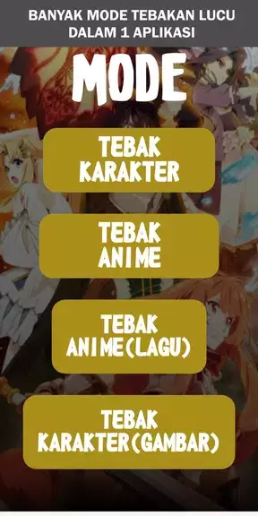 Wibu Elite: Tebak Lagu, Anime, dan Karakternya Capture d'écran 1