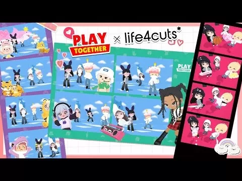 Maglaro nang magkasama x Life4Cuts Collaboration