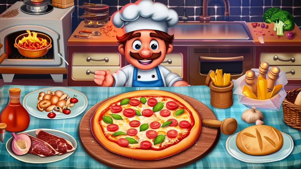 Pizza Maker Cooking Girls Game Capture d'écran 2