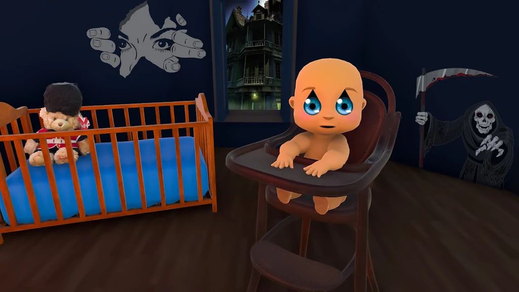 Scary Baby: Haunted House Game Ekran Görüntüsü 2