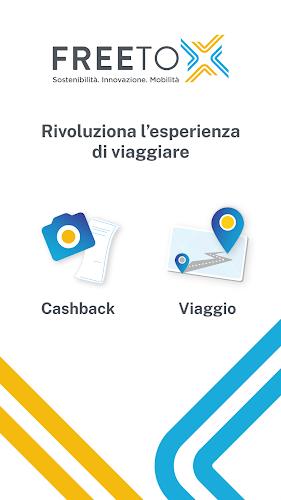 Free To X: Cashback e Viaggio Tangkapan skrin 0