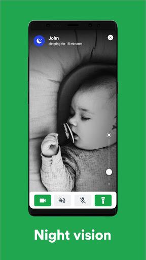 Amy Baby Monitor FREE: Audio & Video Nanny Captura de pantalla 2