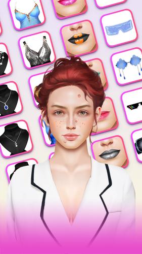 Makeover Stylist: Makeup Game Captura de tela 2