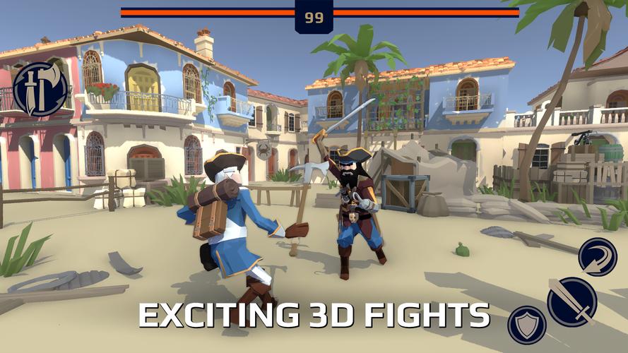 Slash Polygon: Medieval PVP Capture d'écran 1