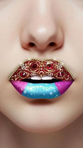 Lip Art Beauty DIY Makeup Game 螢幕截圖 3