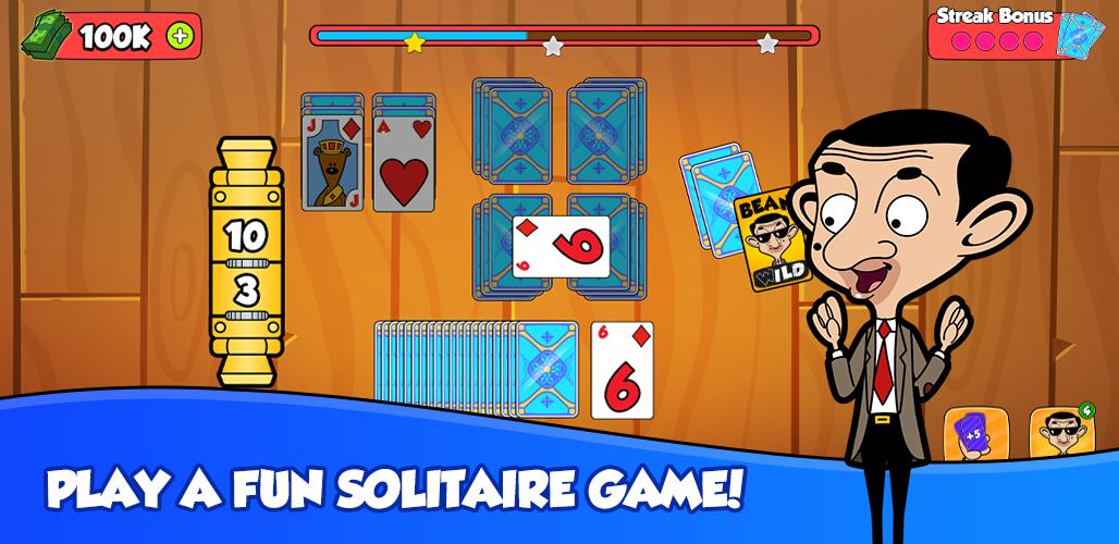 Mr Bean - Solitaire Adventure Ekran Görüntüsü 2