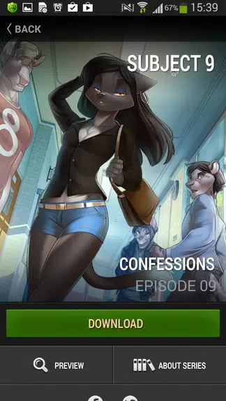 Subject 9 — Motion Furry Comic ภาพหน้าจอ 2