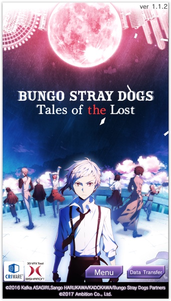 Bungo Stray Dogs: TotL Captura de tela 0