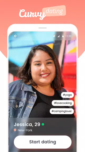 Dating mit kurvigen Singles Screenshot 0