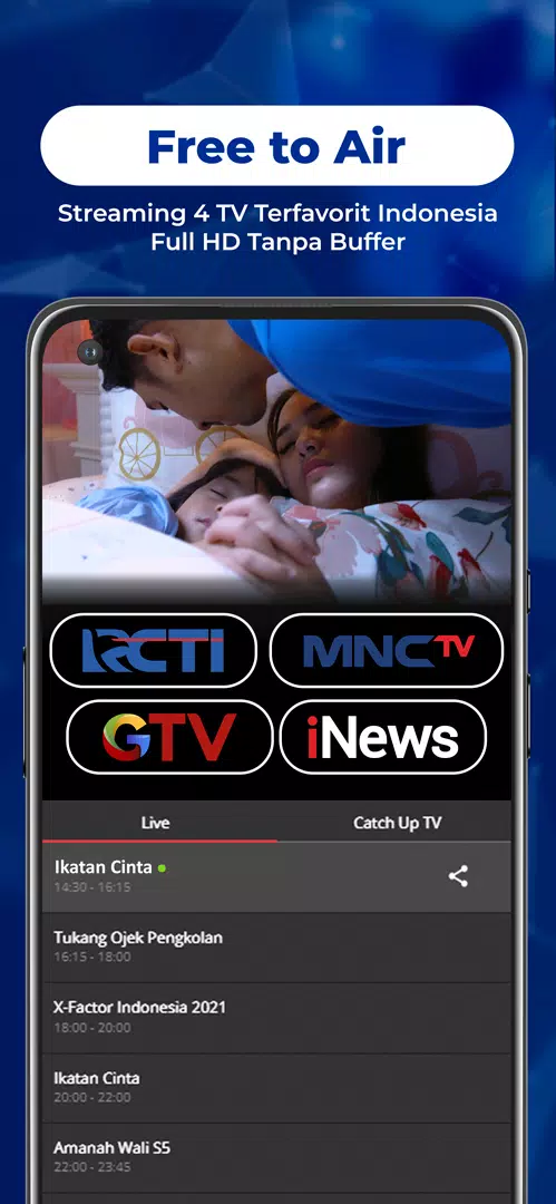 Schermata RCTI+ Superapp 2