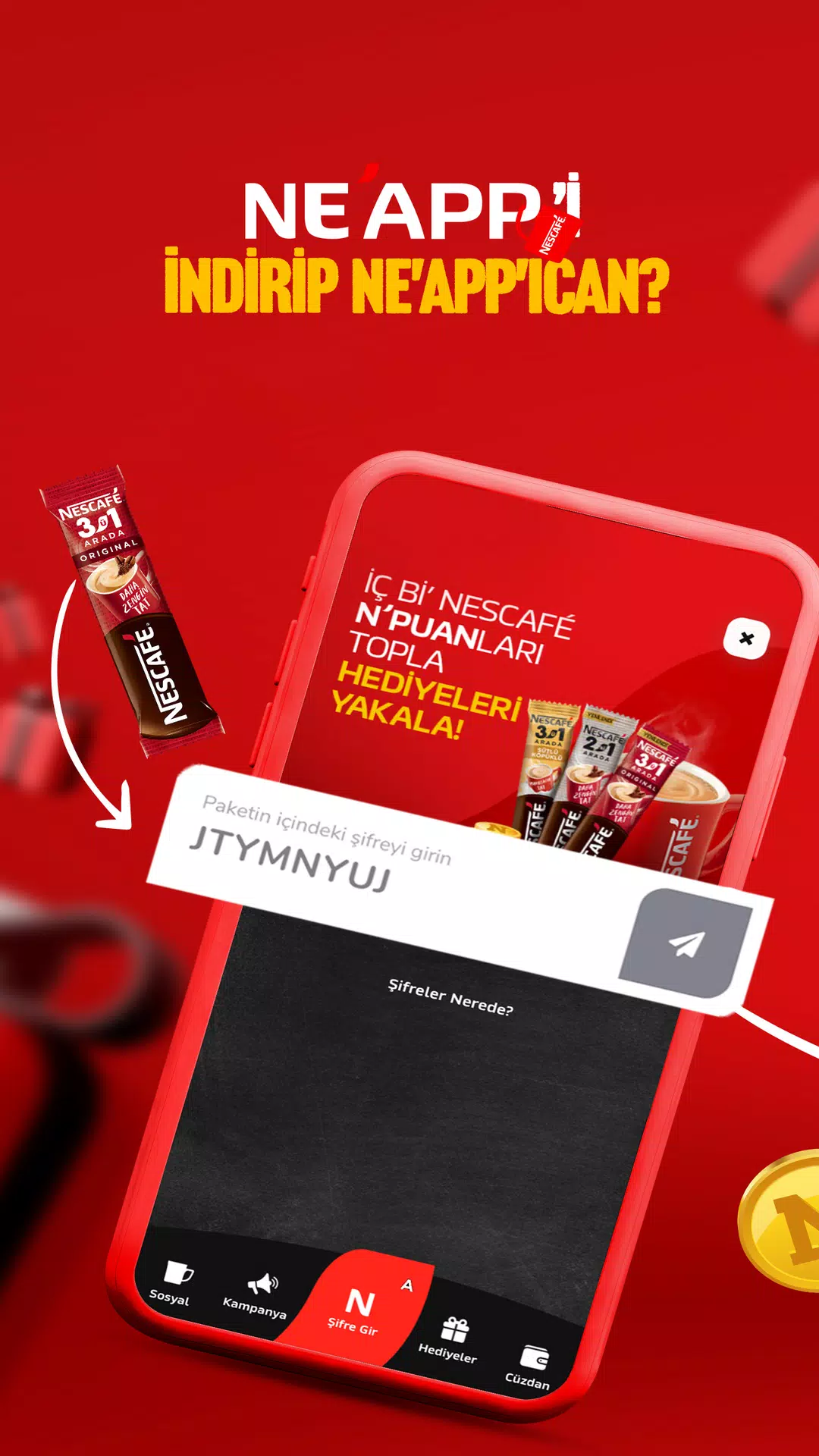Nescafé 3ü1 Arada NE'APP スクリーンショット 0