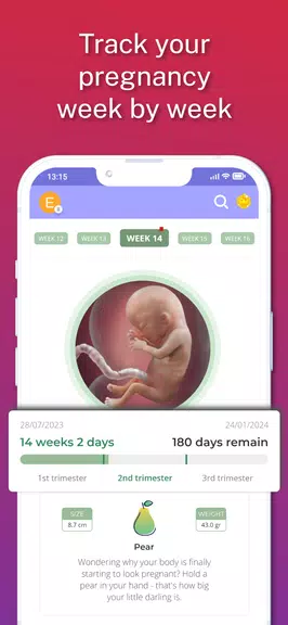 Momercy Pregnancy & Baby Care Скриншот 2