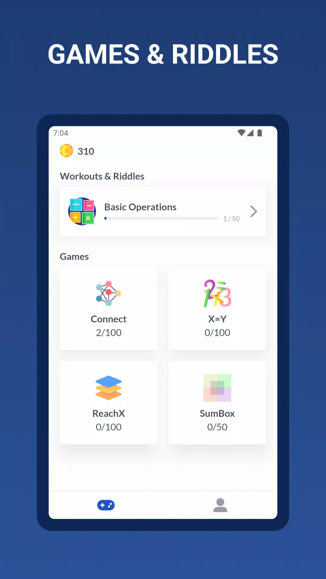 Schermata Math Games and Riddles 0