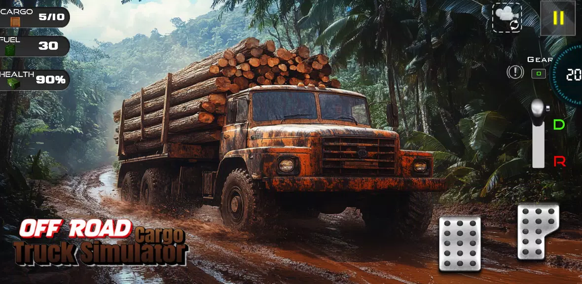 Truck Cargo simulator offroad Ảnh chụp màn hình 2