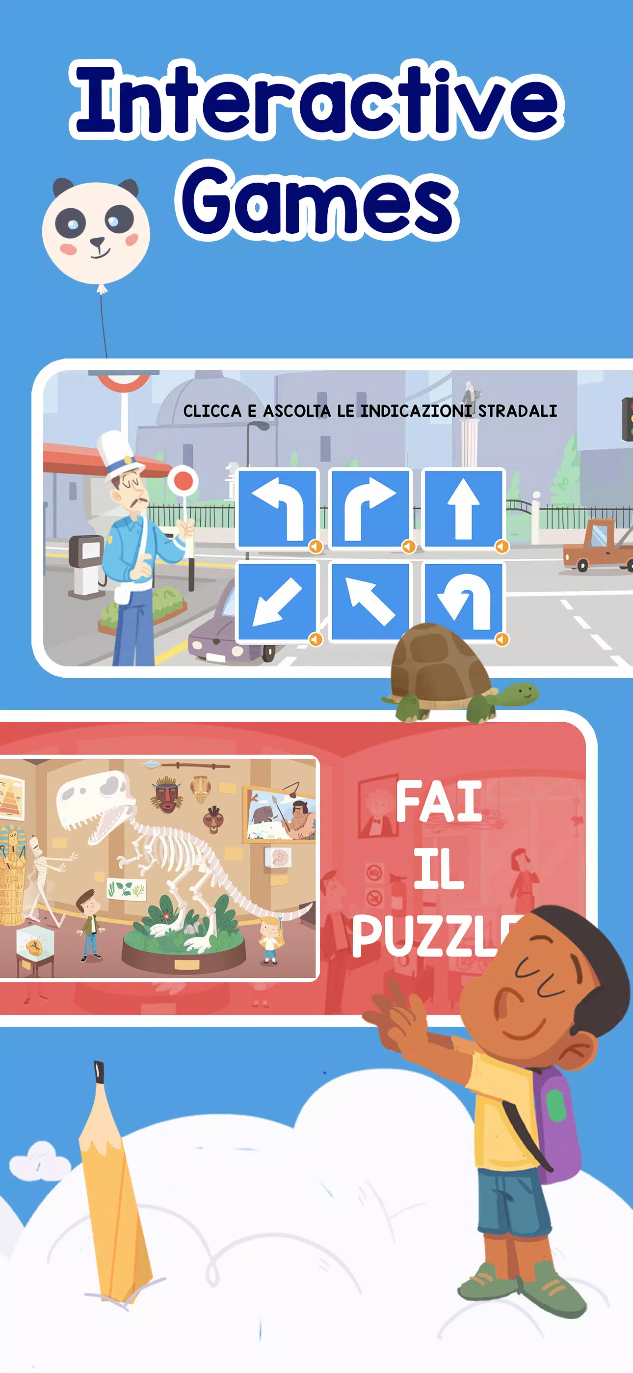 LANGUAKIDS: Italian for kids Zrzut ekranu 1