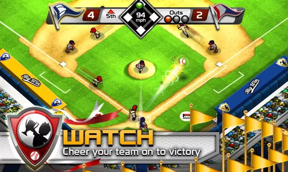 BIG WIN Baseball Captura de tela 1