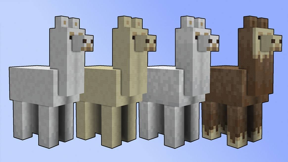 Llamas sa Minecraft