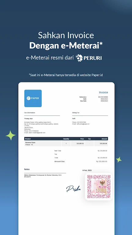 Paper.id: Invoice & Payment Ảnh chụp màn hình 2