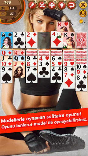 Model Solitaire : Klondike Schermafbeelding 2