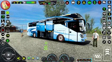 Coach Drive Simulator Bus Game スクリーンショット 1