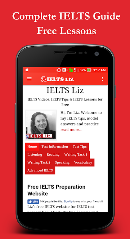 IELTS Liz Schermafbeelding 2