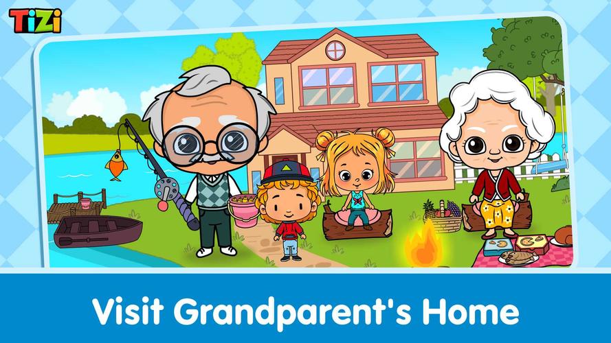 My Tizi Town Grandparents Home 스크린샷 0