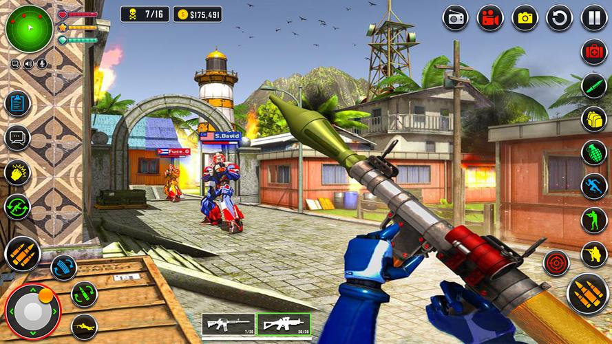 Counter terrorist robot game স্ক্রিনশট 3