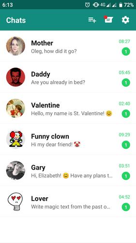 Love Story Chat 螢幕截圖 0