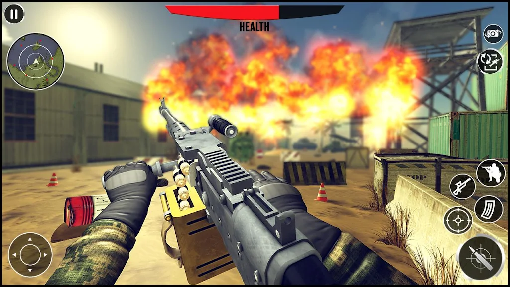 Gunner Machine Guns Simulator ภาพหน้าจอ 0