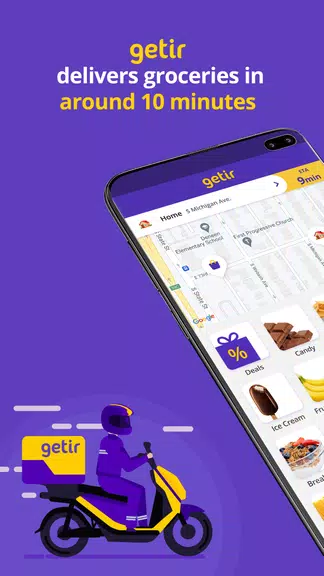 getir: groceries in minutes Ekran Görüntüsü 0