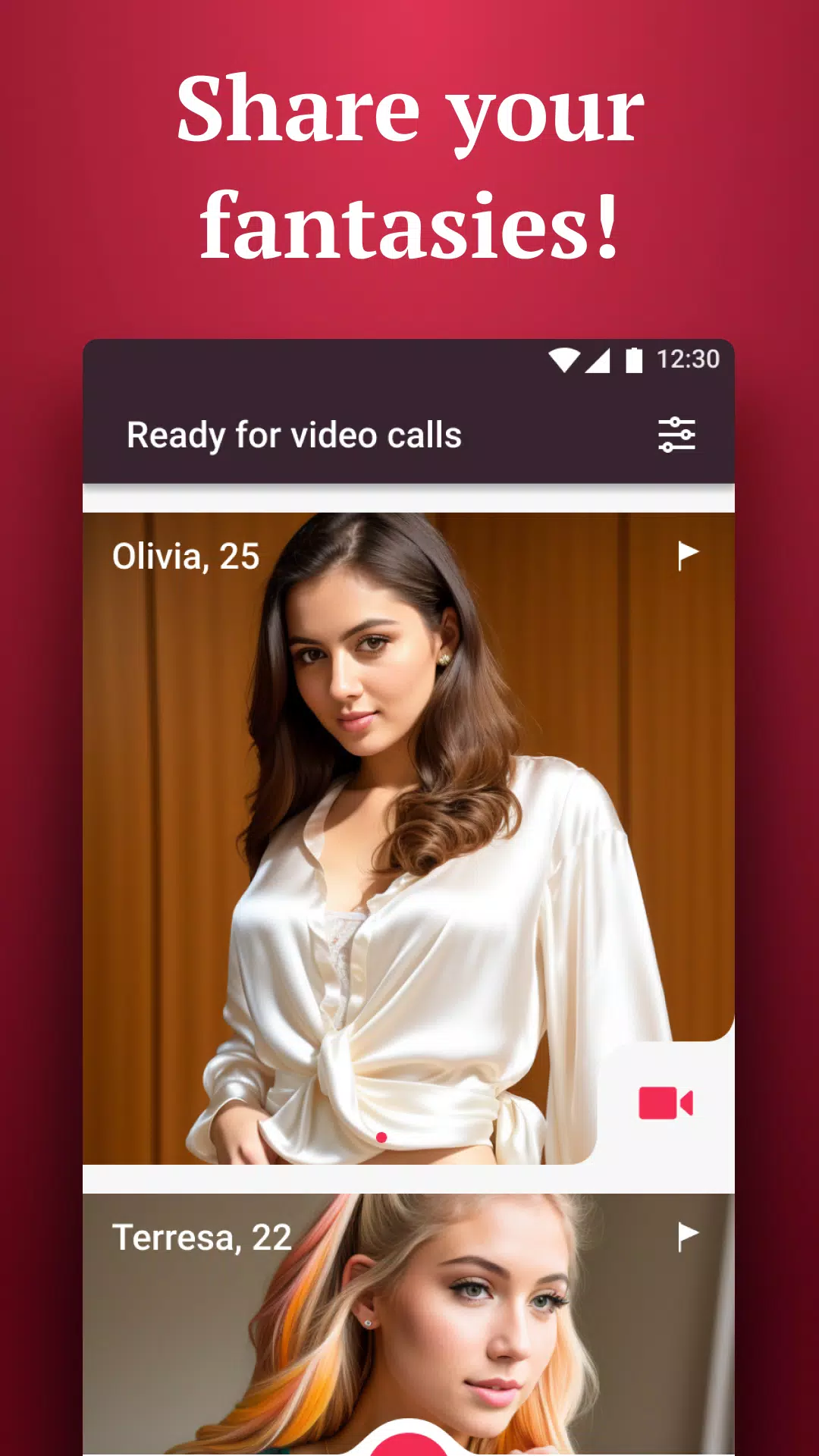 Live Video Dating Chat - Choco ภาพหน้าจอ 2