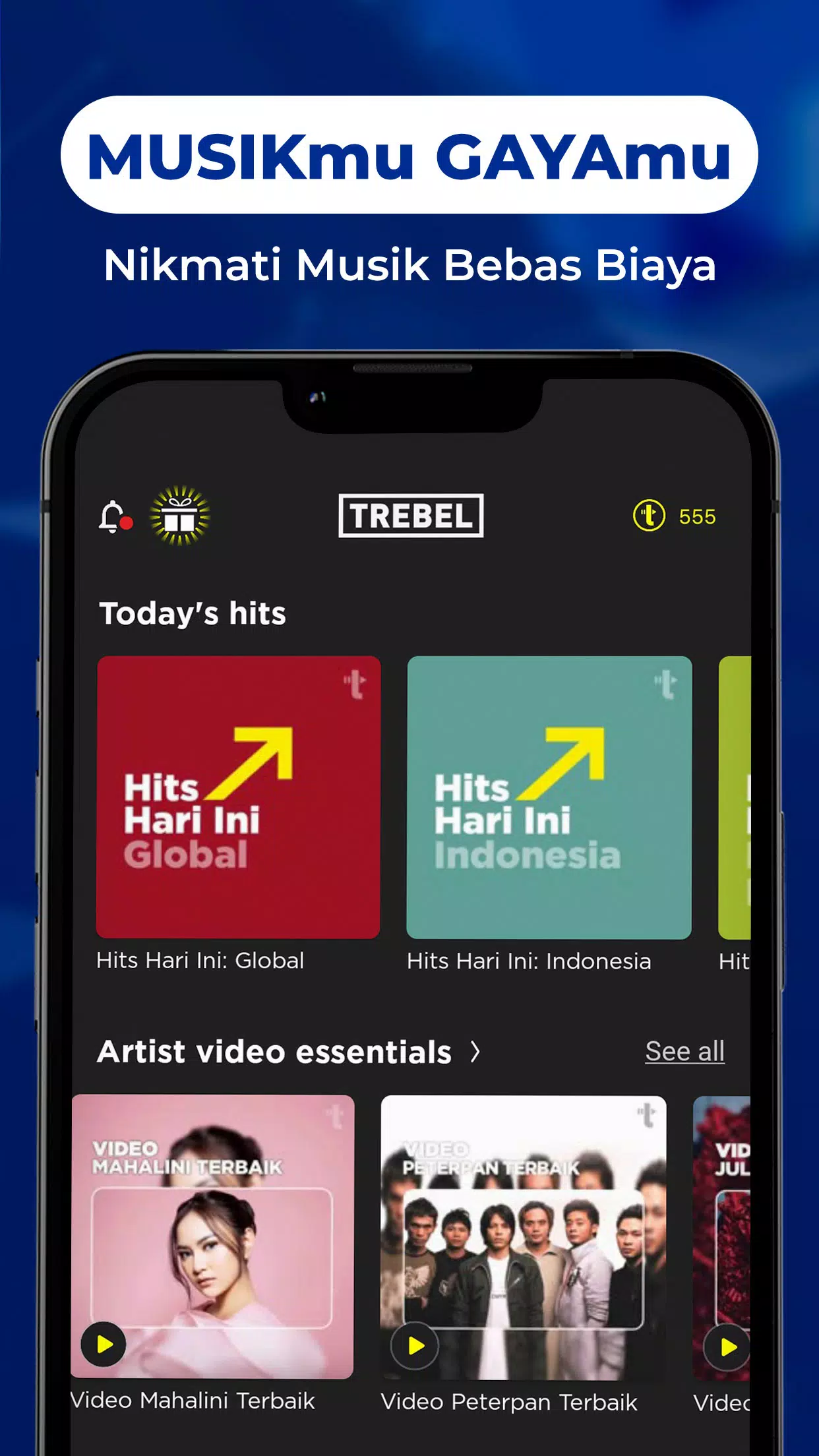 Schermata RCTI+ Superapp 1
