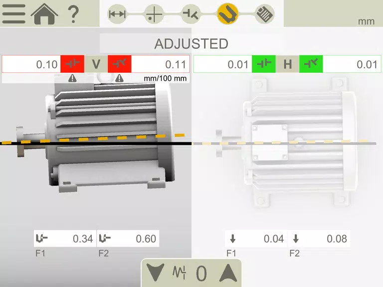 Easy-Laser XT Alignment 螢幕截圖 2