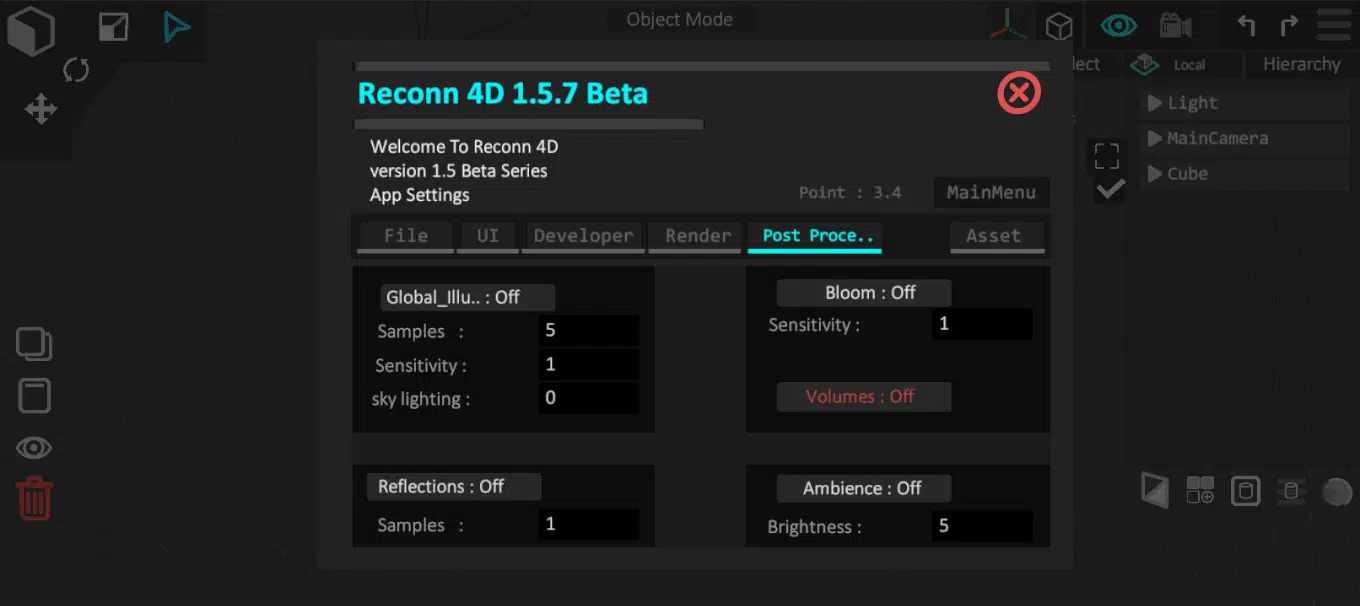 Reconn4D - Modeling, Animation Tangkapan skrin 2